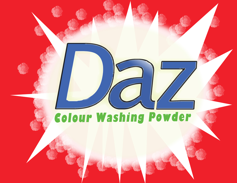 DAZ washing powder