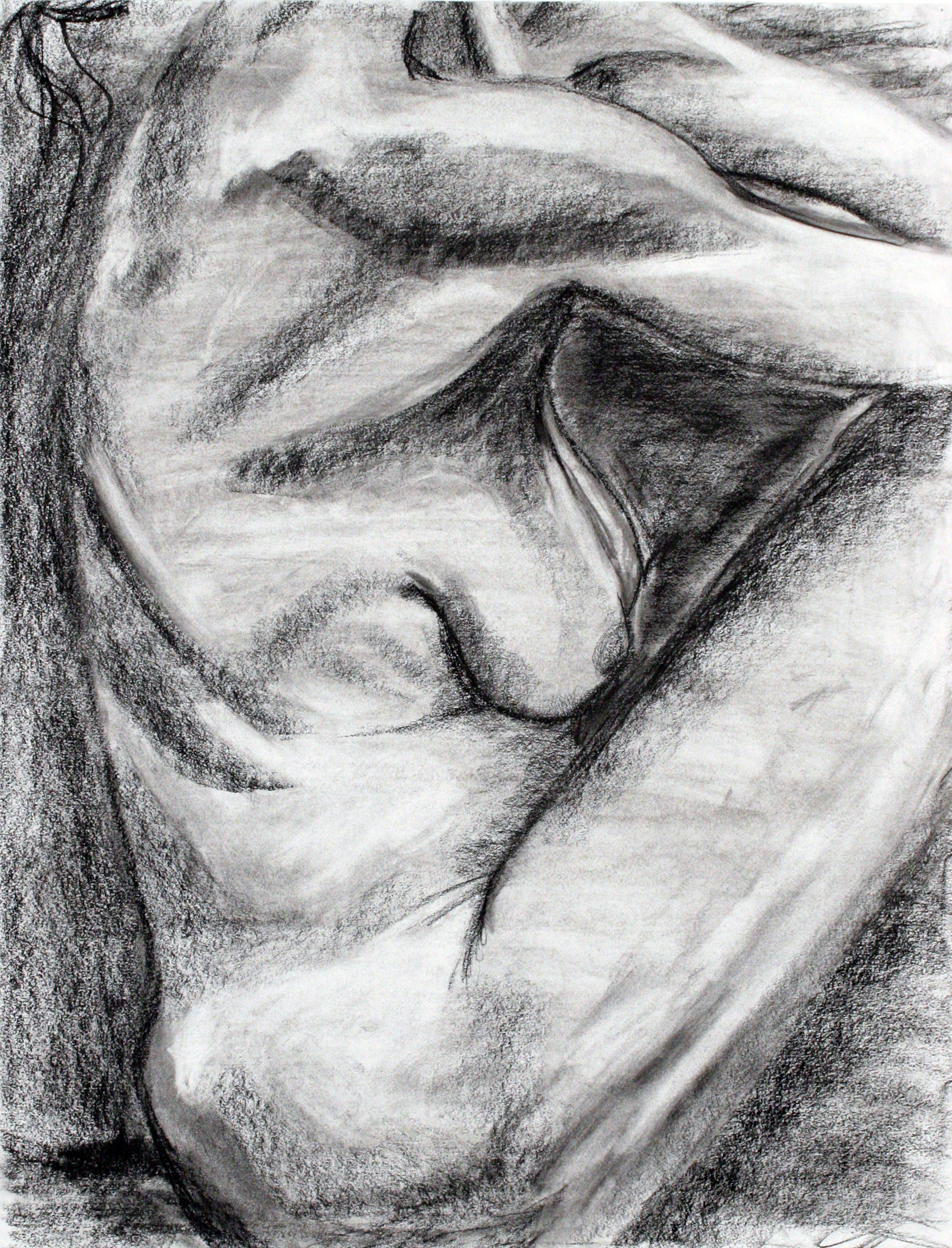 female nude torso